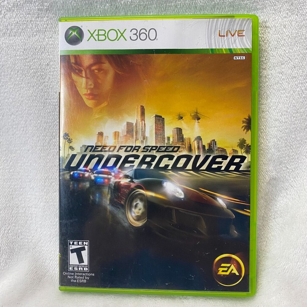 Need For Speed Undercover (Xbox 360.2008) CIB with Manual